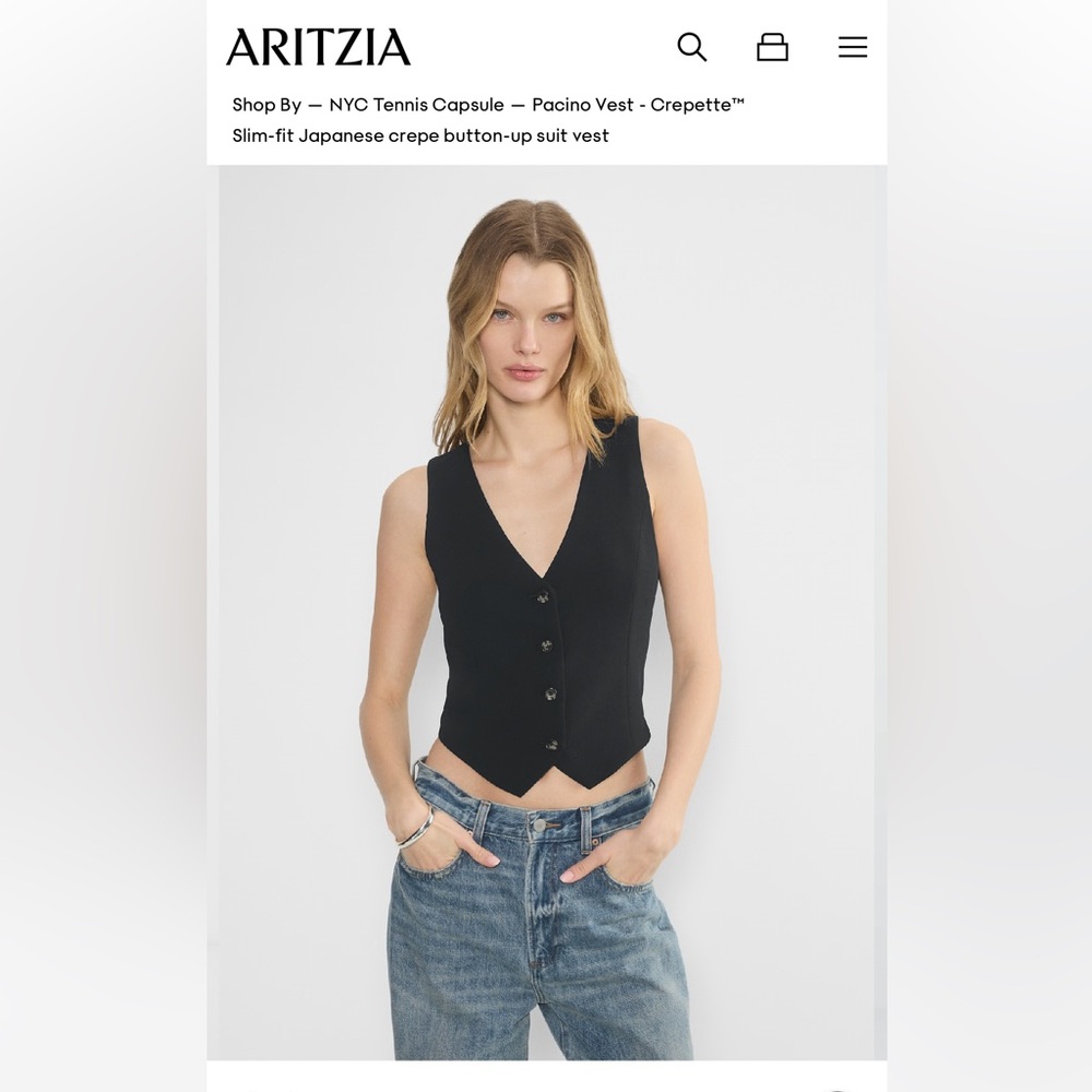 Aritzia pacino Vest
